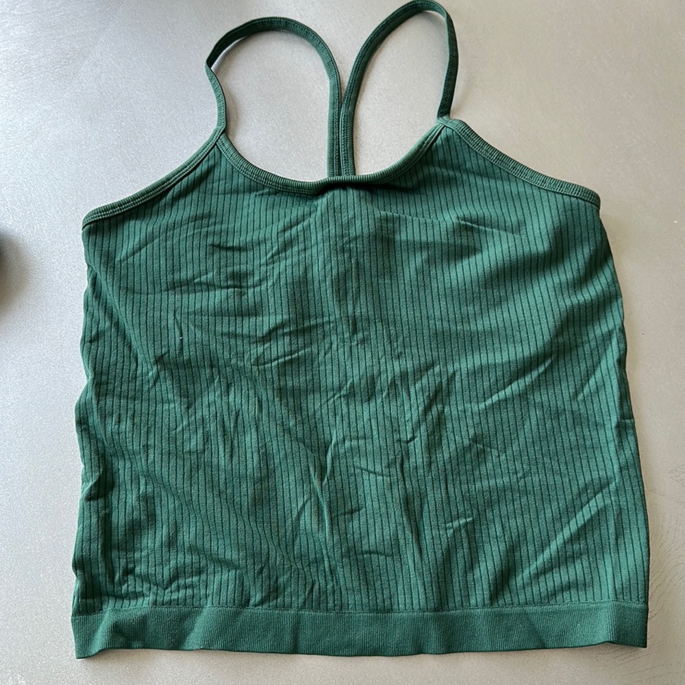 Z by Zella cropped cami with shelf bra
